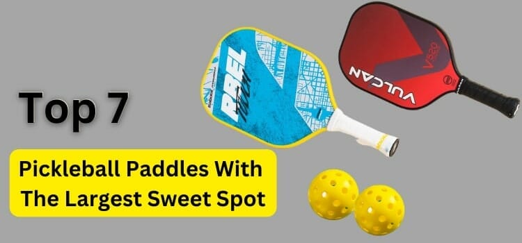What Pickleball Paddle Has The Largest Sweet Spot